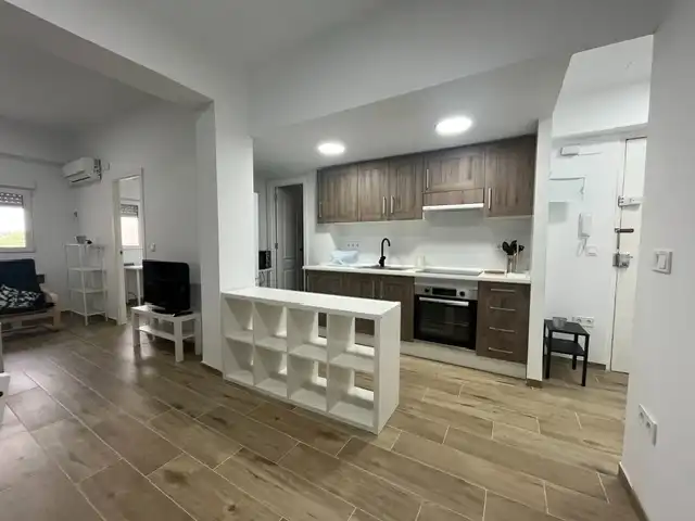 Cocina de Piso de alquiler en Castellón de la Plana / Castelló de la Plana con Aire acondicionado y Amueblado