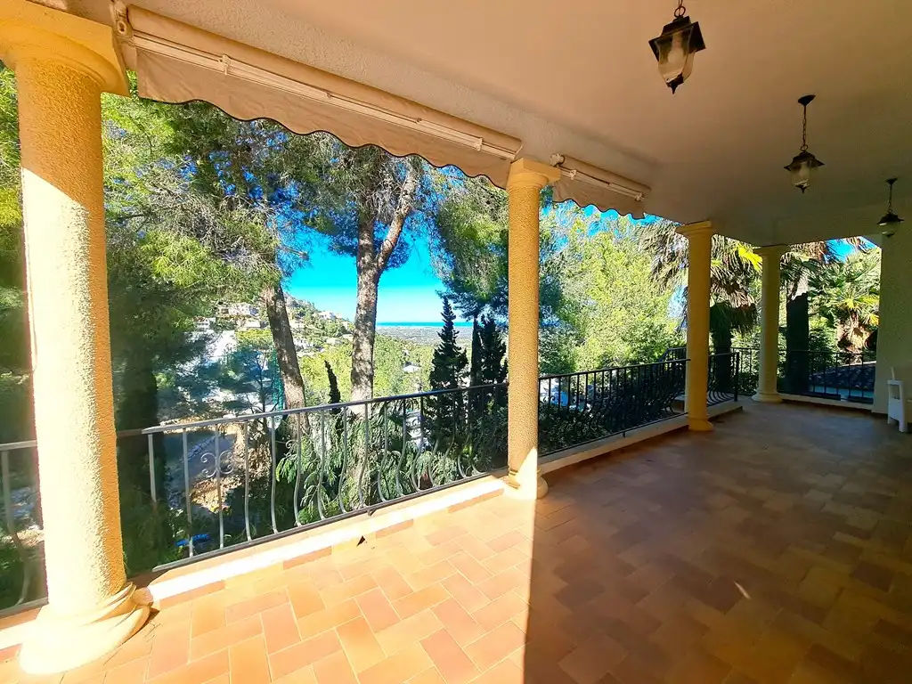 Jardí de Casa o xalet en venda en Dénia amb Aire condicionat, Calefacció i Jardí privat