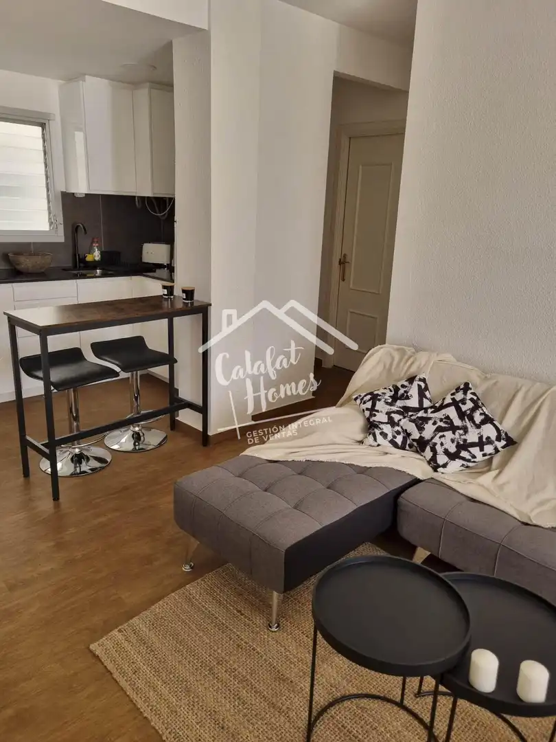 Wohnzimmer von Wohnung zum Verkauf in L'Ametlla de Mar  mit Klimaanlage und Mikrowelle