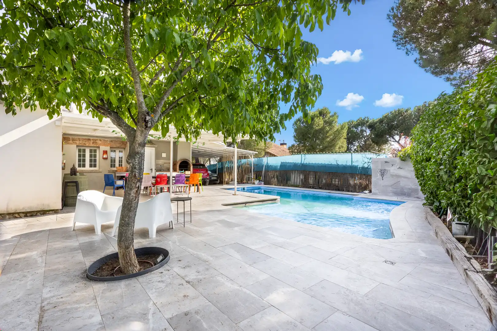 Swimming pool of Houses for sale in Valdemorillo  with Air Conditioner, Heating and Private garden