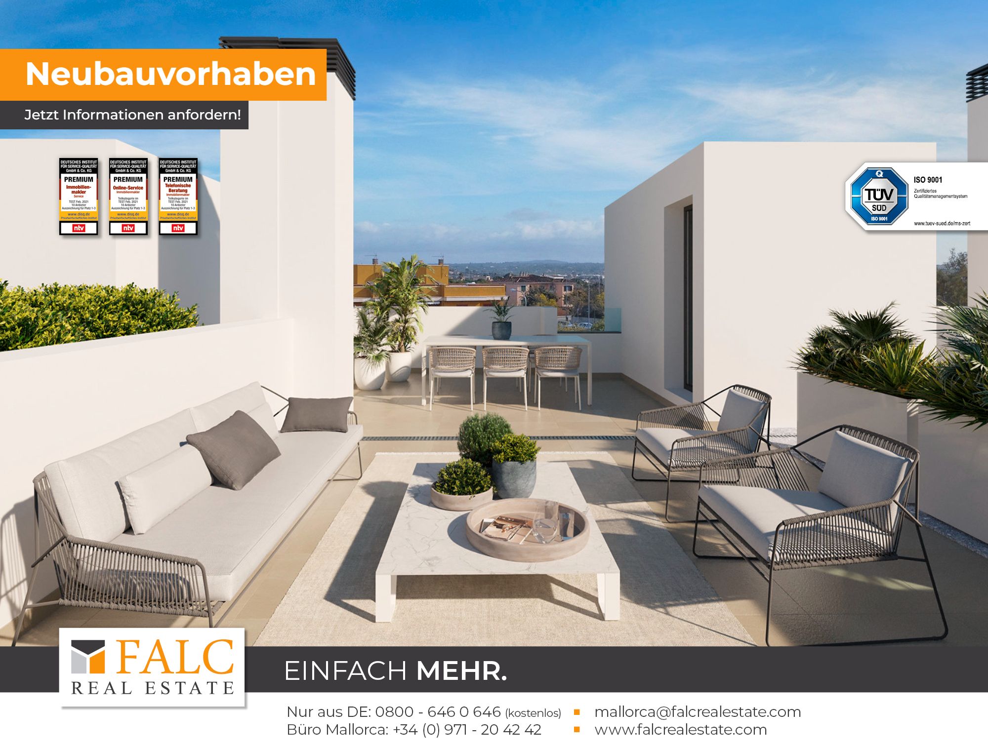 Terrassa de Casa o xalet en venda en  Palma de Mallorca amb Jardí privat