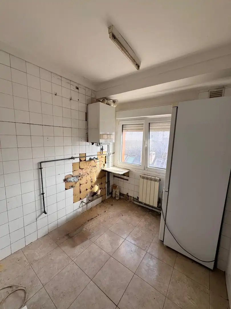 Cocina de Piso en venta en Gijón  con Calefacción, Parquet y Terraza