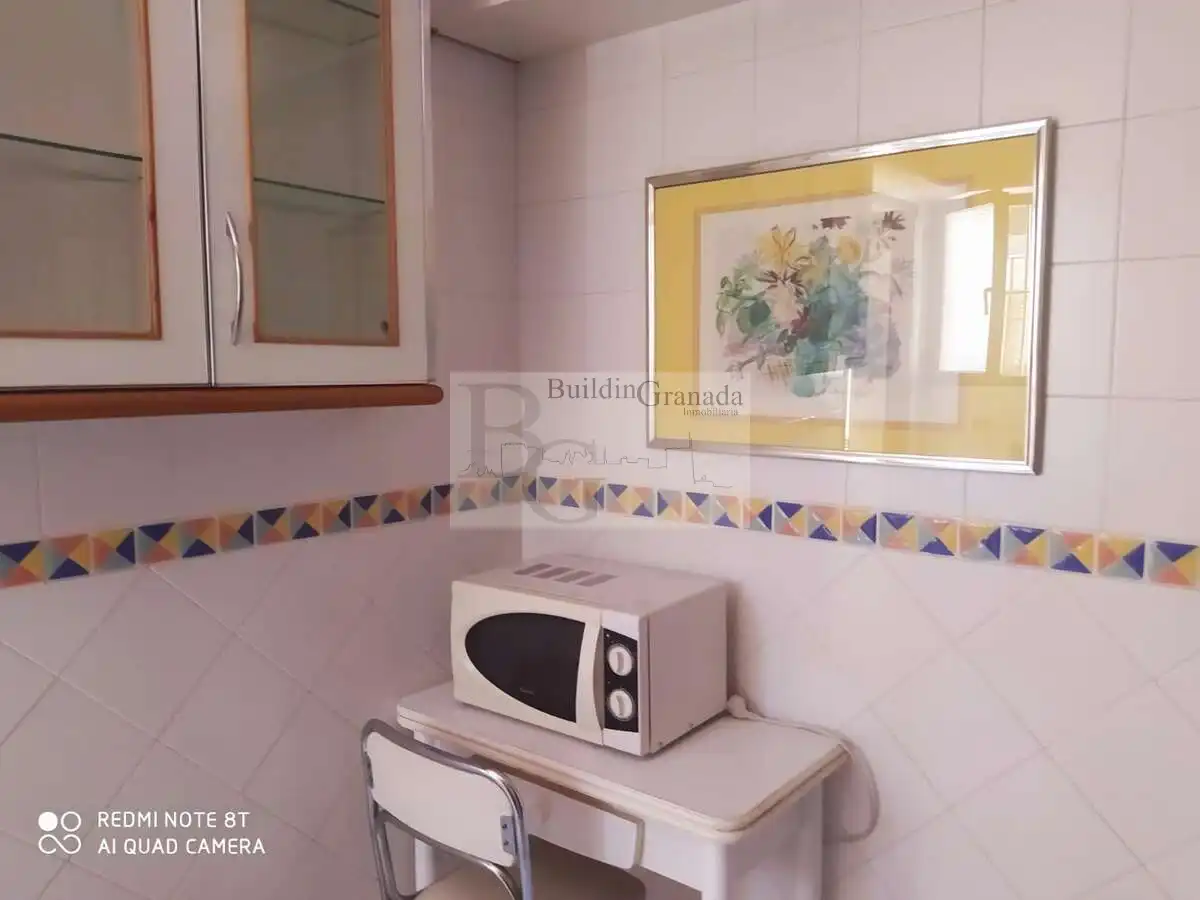 Kitchen of Flat for rent in Granada  with Terrace and Furnished