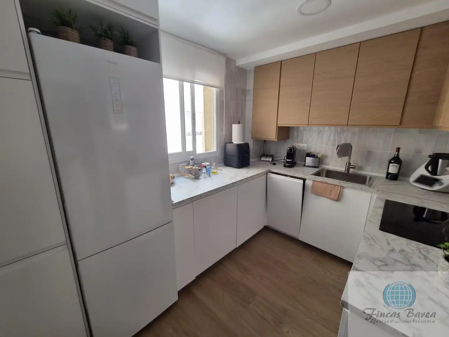 Cocina de Piso de alquiler en Fuengirola con Balcón