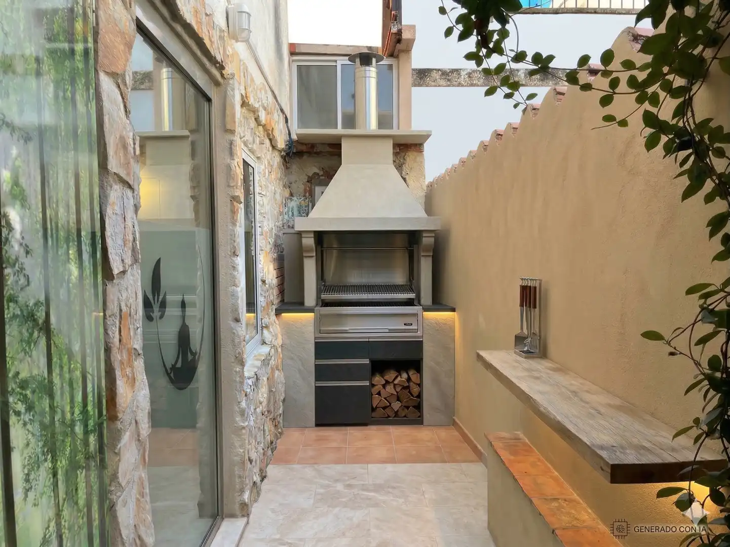 Terraza de Casa adosada en venta en Sant Feliu de Guíxols con Calefacción, Trastero y Balcón