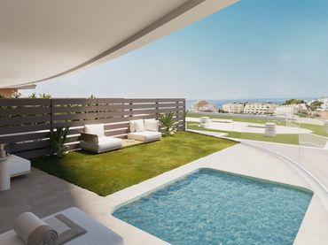 Casa aparellada amb piscina en venda a Las Gaviotas  - Carvajal