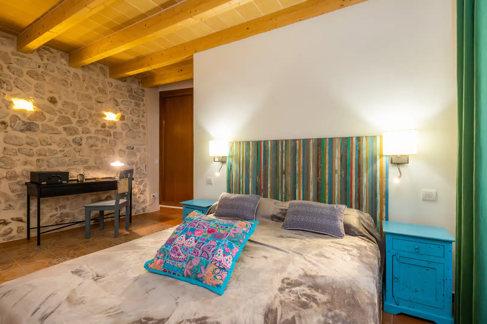 Bedroom of Detached homes for rent in Artà  with Air Conditioner, Heating and Terrace
