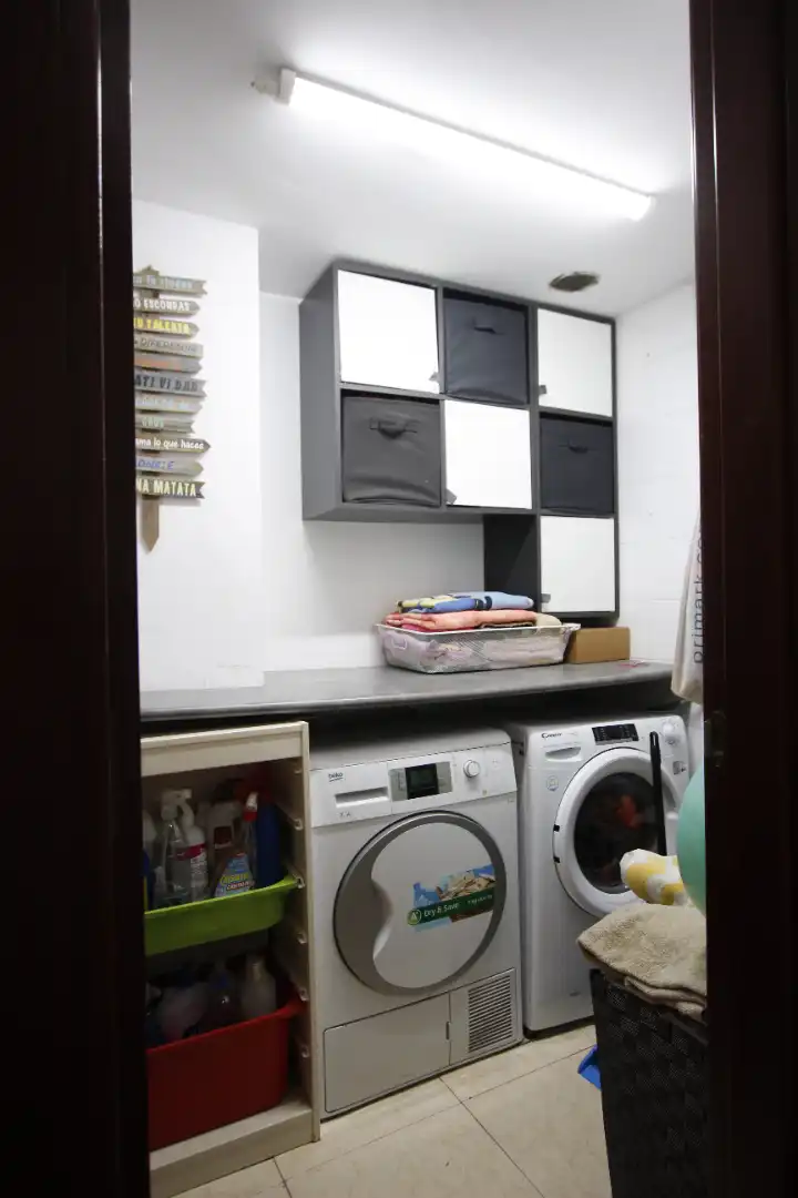 Kitchen of Flat for sale in Sant Feliu de Codines  with Furnished