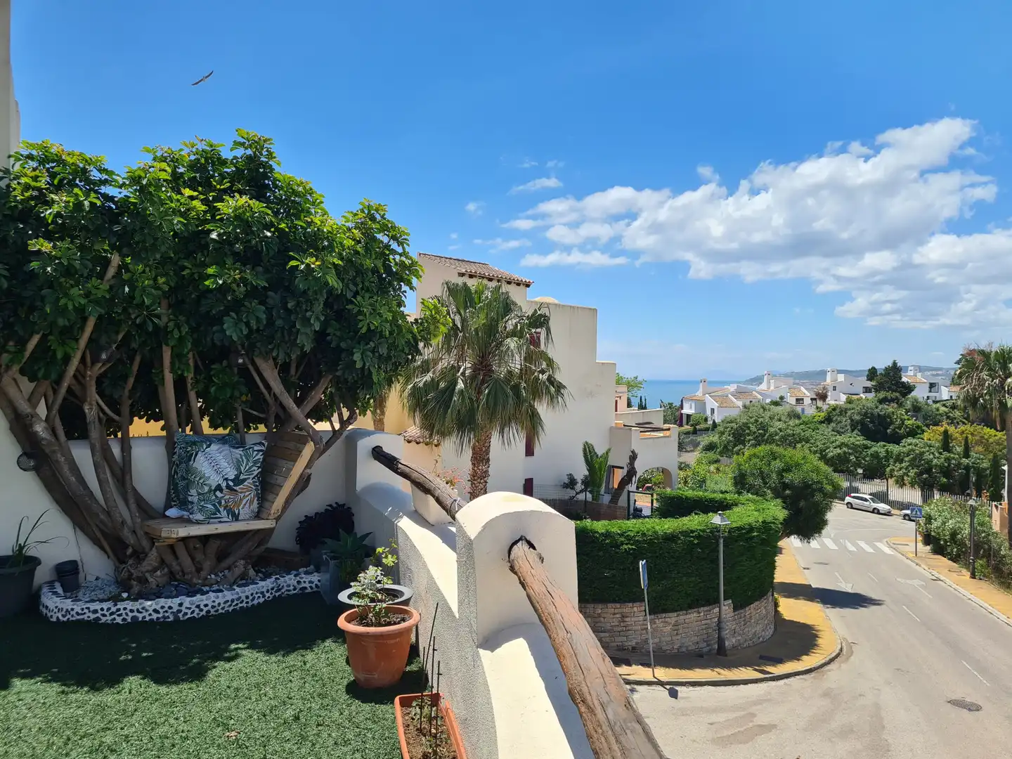 Exterior view of Apartments for sale in Casares  with Air Conditioner, Terrace and Swimming Pool