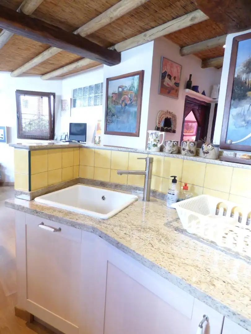 Cocina de Casa o chalet en venta en Canillas de Aceituno con Aire acondicionado, Terraza y Amueblado