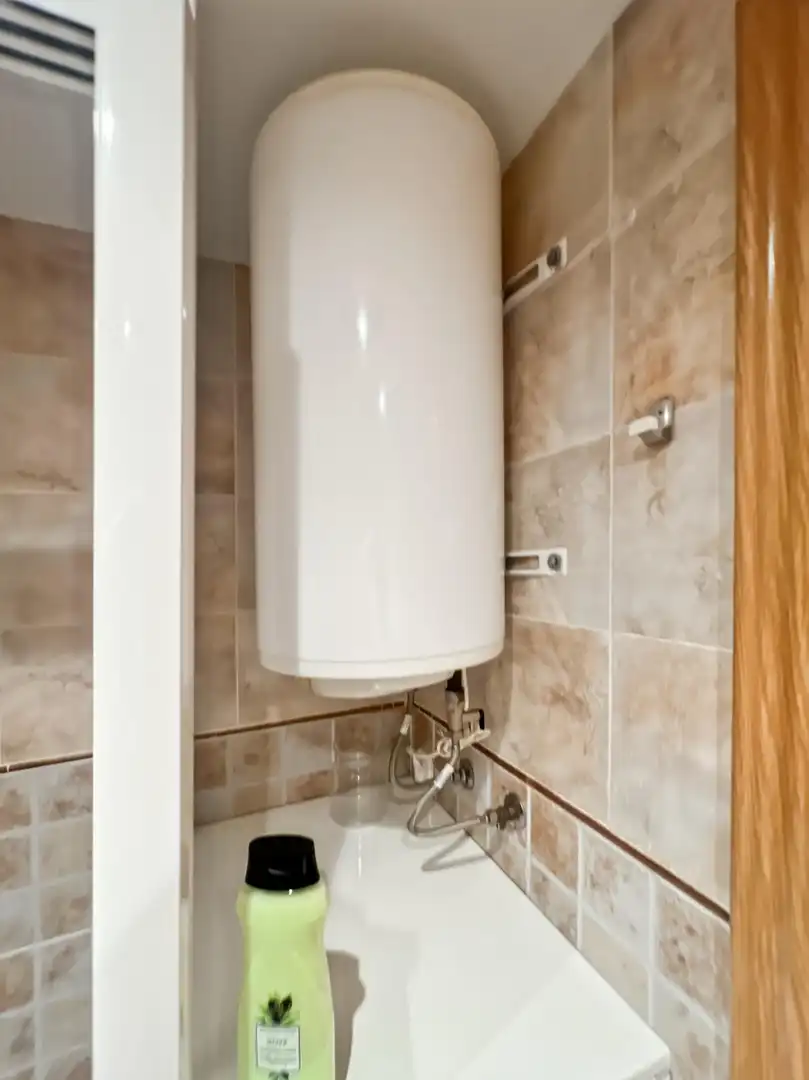 Baño de Apartamento en venta en Oropesa del Mar / Orpesa con Aire acondicionado, Calefacción y Jardín privado