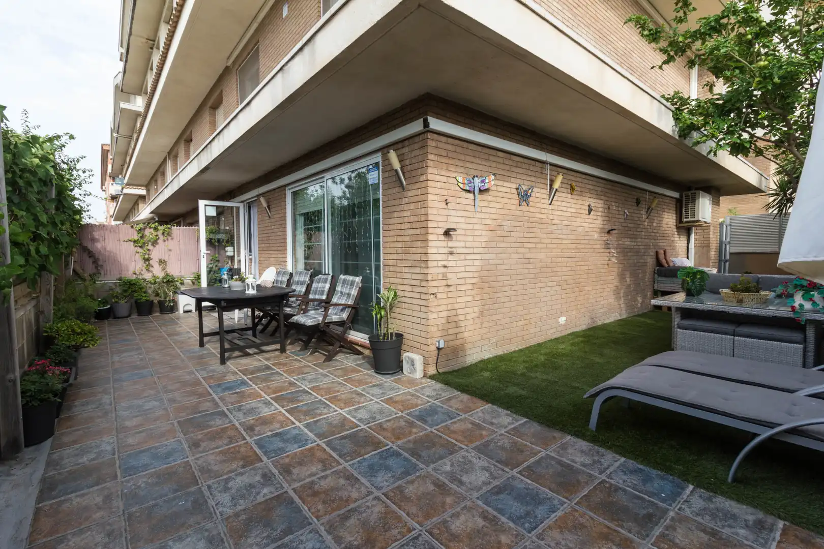Terrassa de Casa adosada en venda en Cambrils amb Aire condicionat, Calefacció i Jardí privat