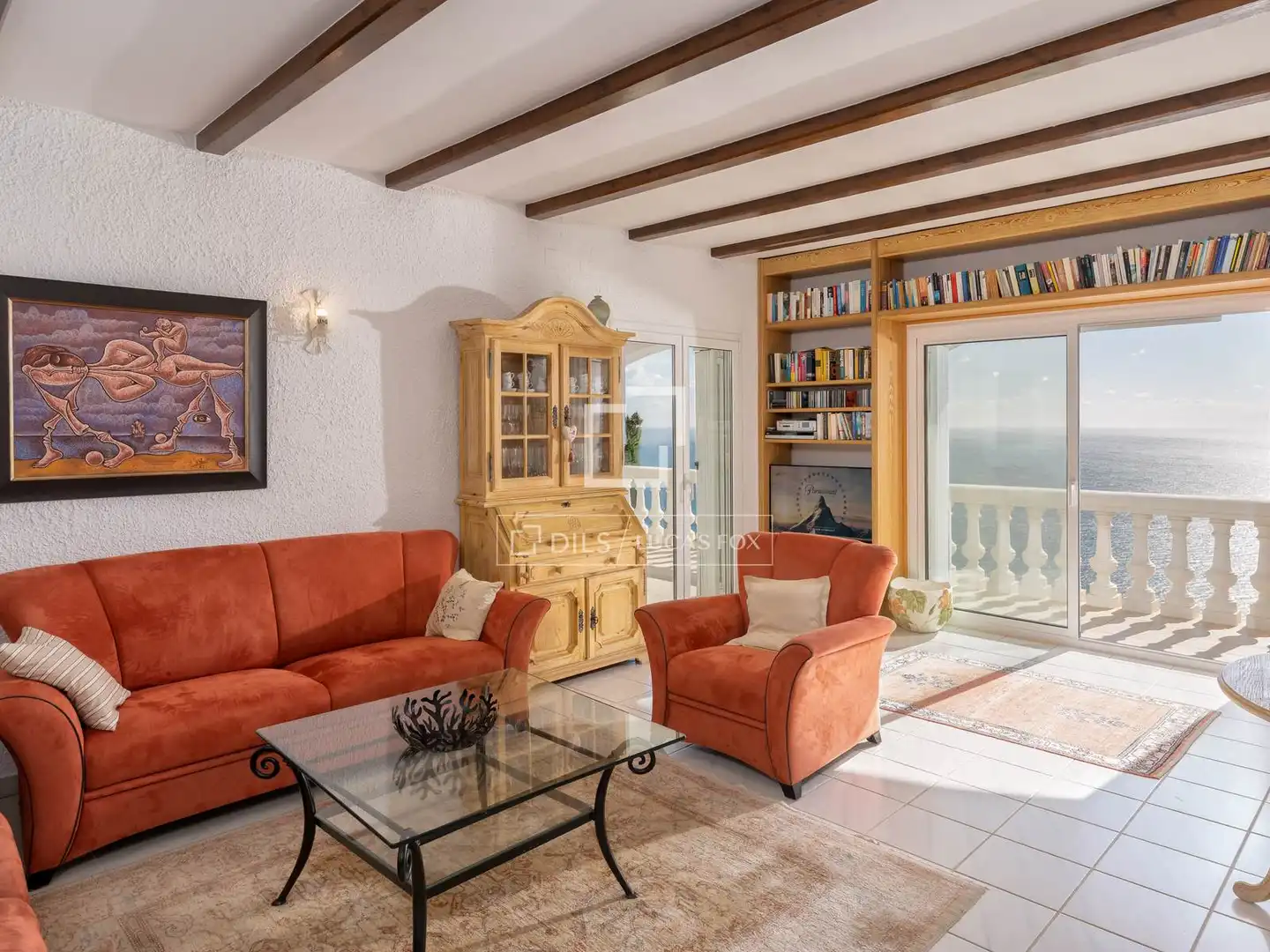 Sala de estar de Casa o chalet en venta en Roses con Calefacción, Jardín privado y Terraza