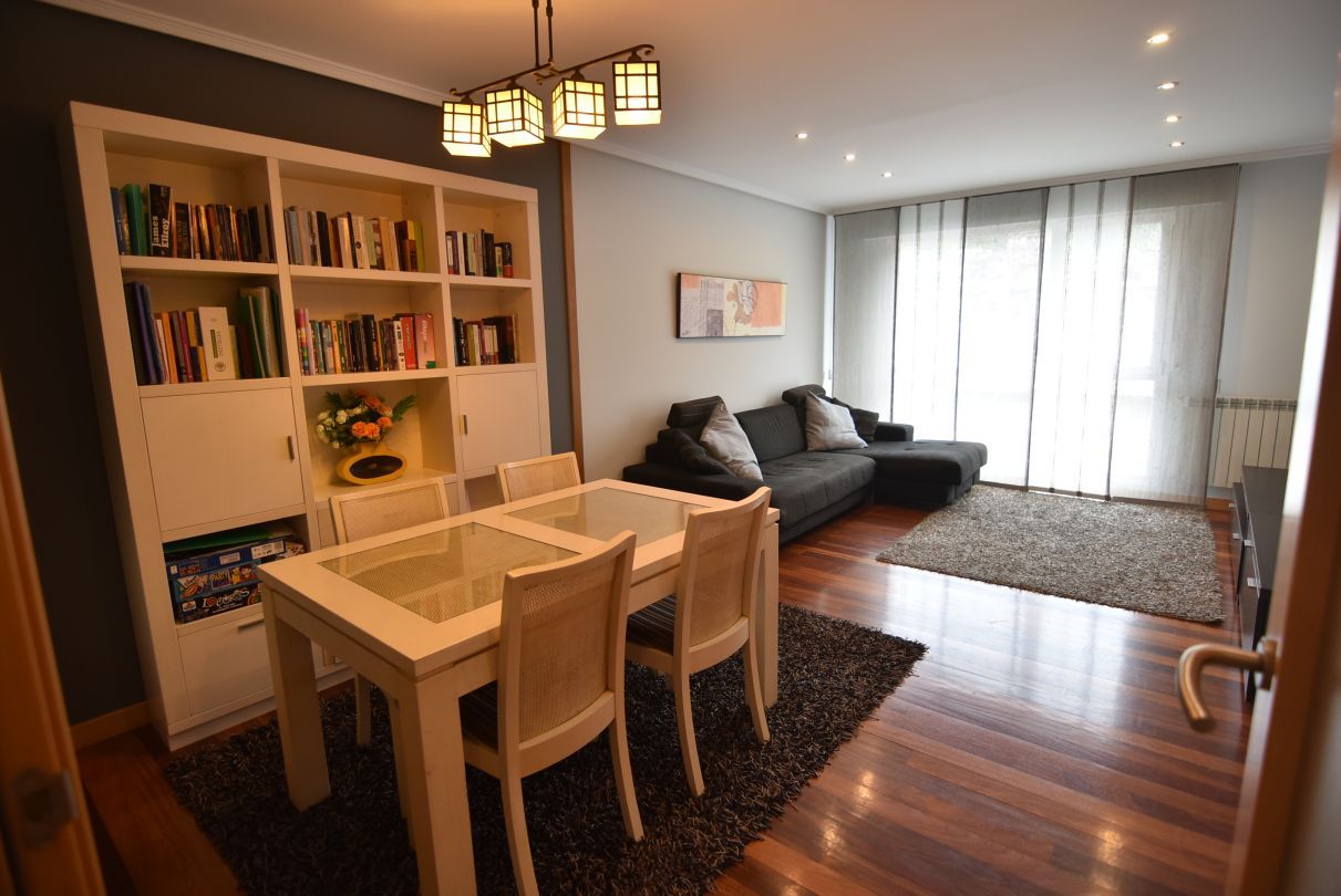 Living room of Flat for sale in Eibar  with Heating, Storage room and Furnished