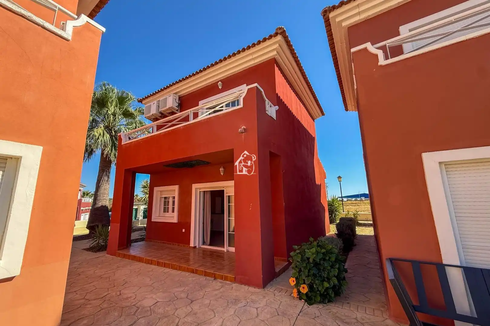 Vista exterior de Casa adosada de alquiler en Murcia con Aire acondicionado, Terraza y Piscina