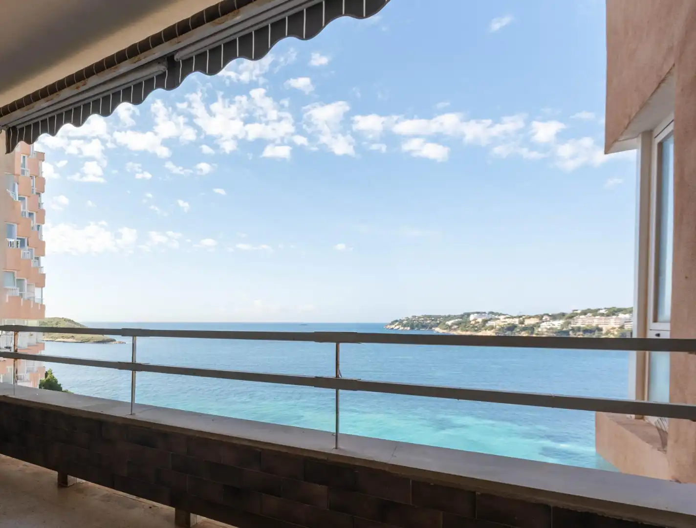 Balcony of Apartments for rent in Calvià  with Air Conditioner, Terrace and Furnished