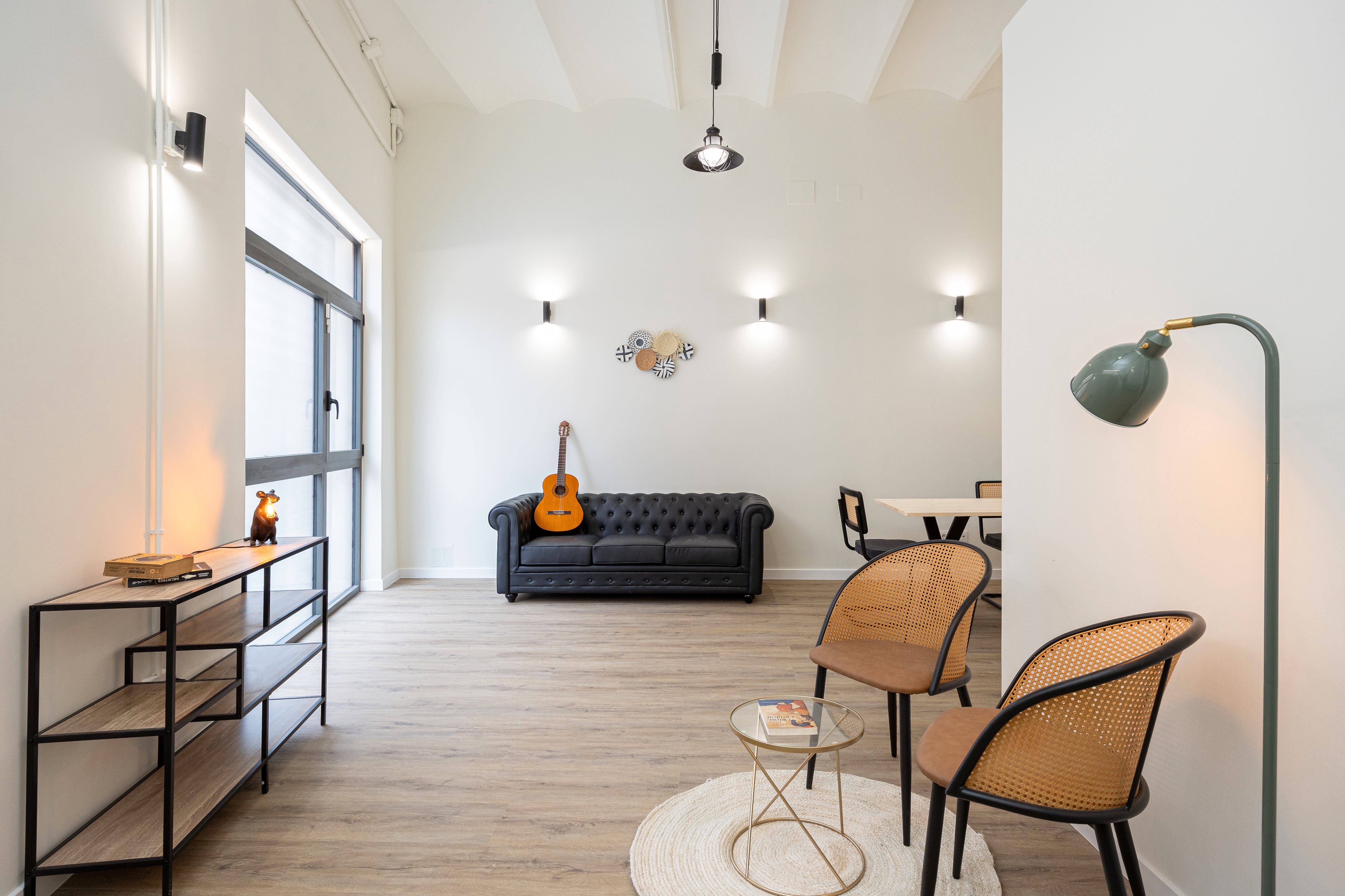 Living room of Flat for sale in  Barcelona Capital
