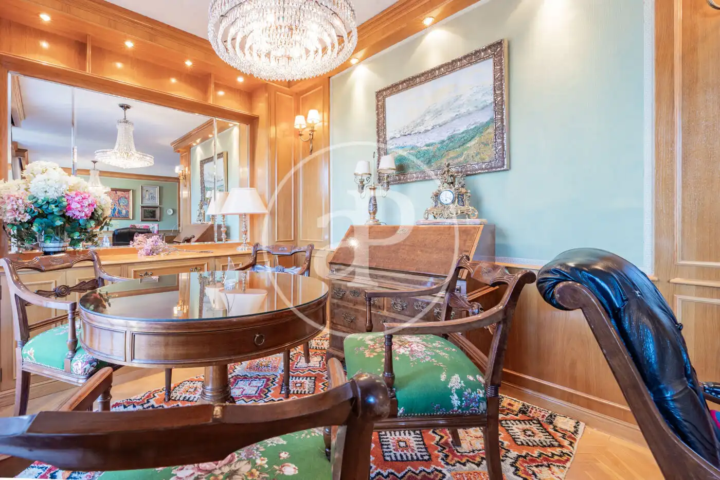 Dining room of Flat for sale in Madrid  with Air Conditioner and Heating