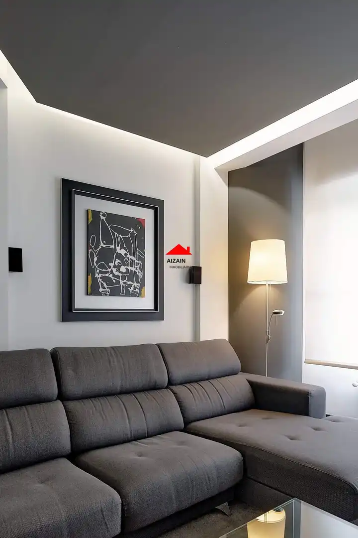 Sala de estar de Piso en venta en Bilbao  con Calefacción y Trastero