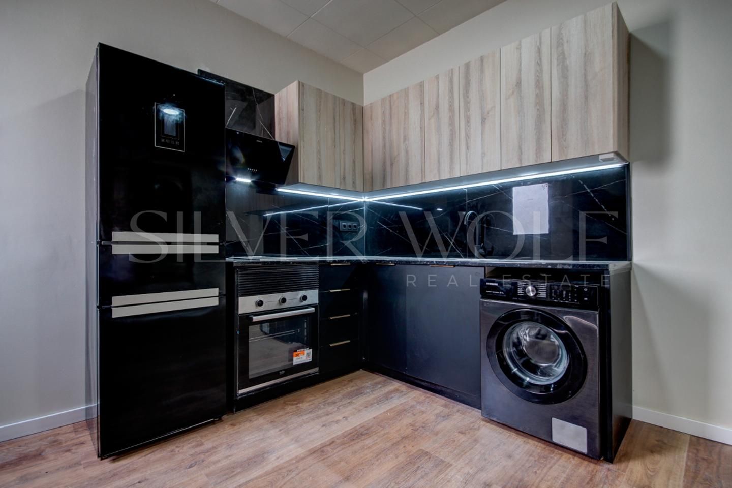 Cocina de Planta baja en venta en Sant Boi de Llobregat con Aire acondicionado, Calefacción y Parquet