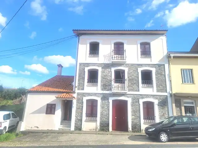 Vista exterior de Casa adosada en venta en Valdoviño con Jardín privado, Trastero y Amueblado