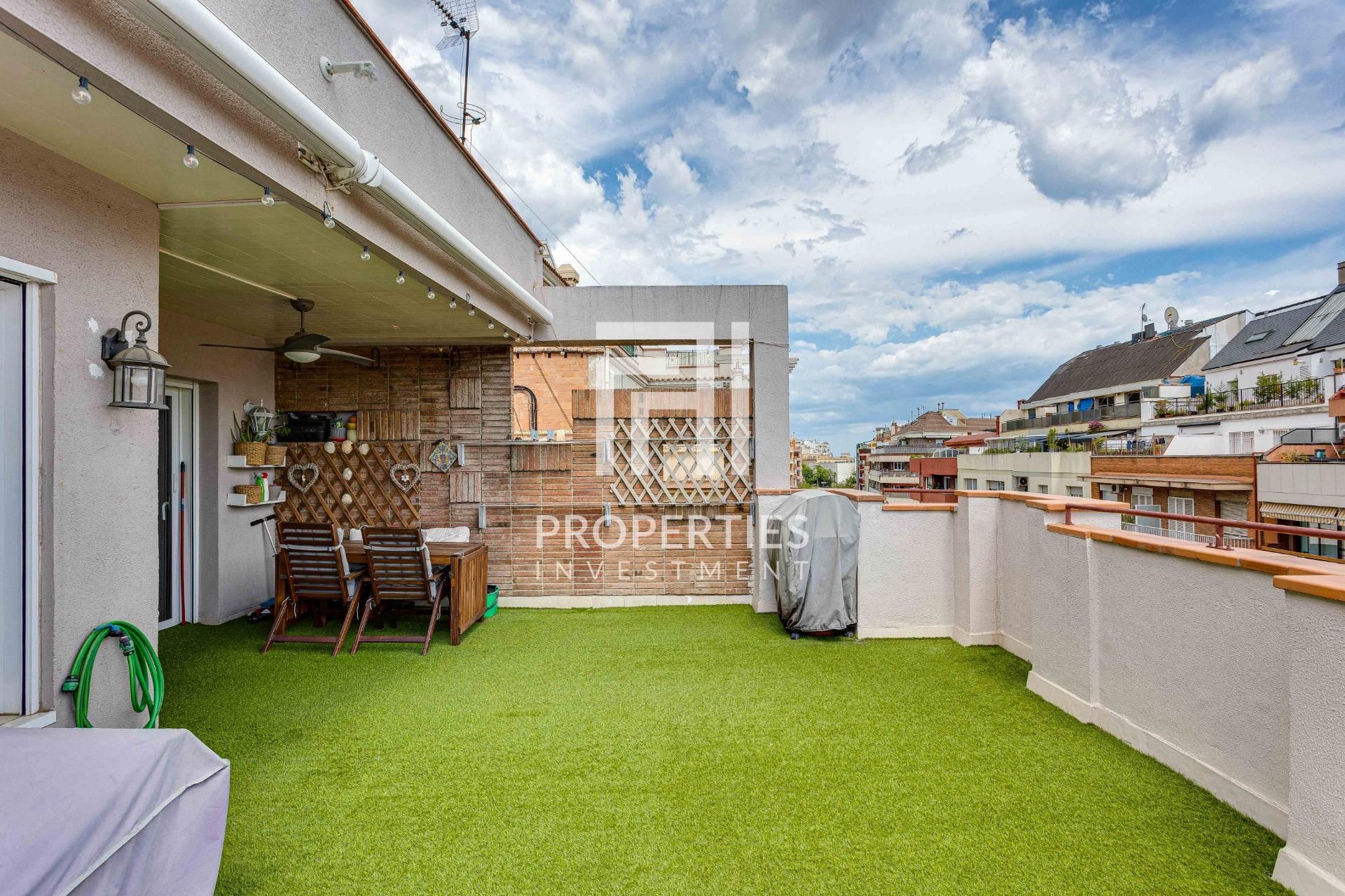 Terrassa de Àtic en venda en  Barcelona Capital amb Aire condicionat, Calefacció i Parquet