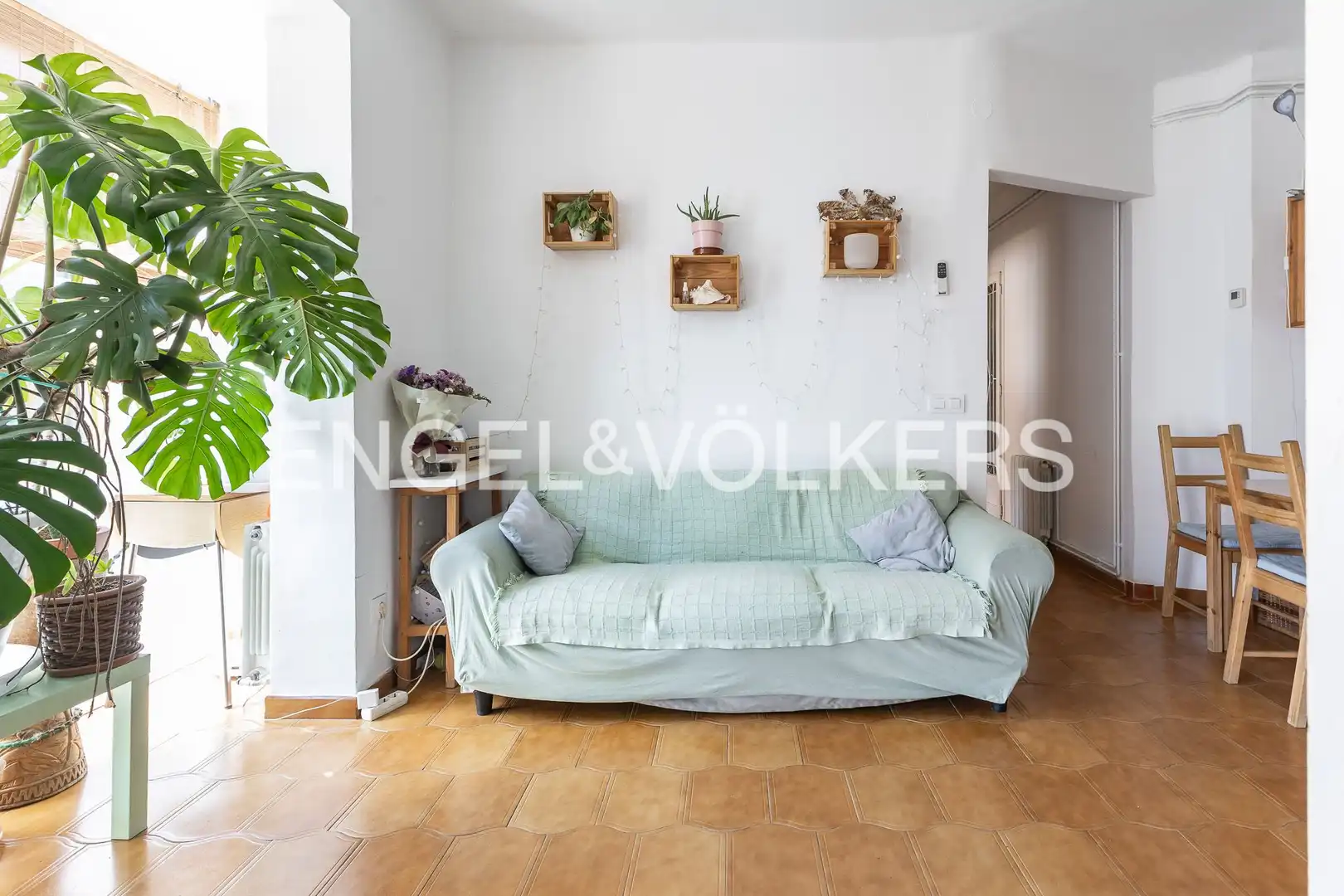 Sala de estar de Piso en venta en Malgrat de Mar con Calefacción y Balcón