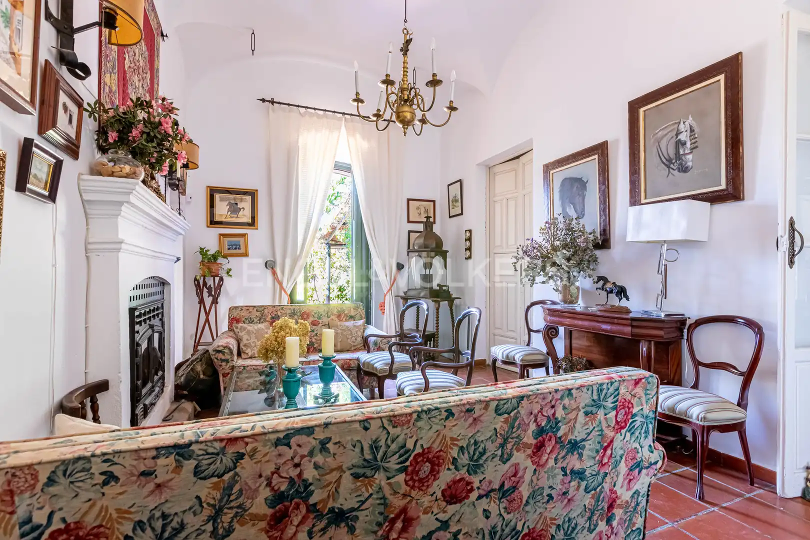 Sala de estar de Casa o chalet en venta en Bienvenida con Calefacción y Jardín privado