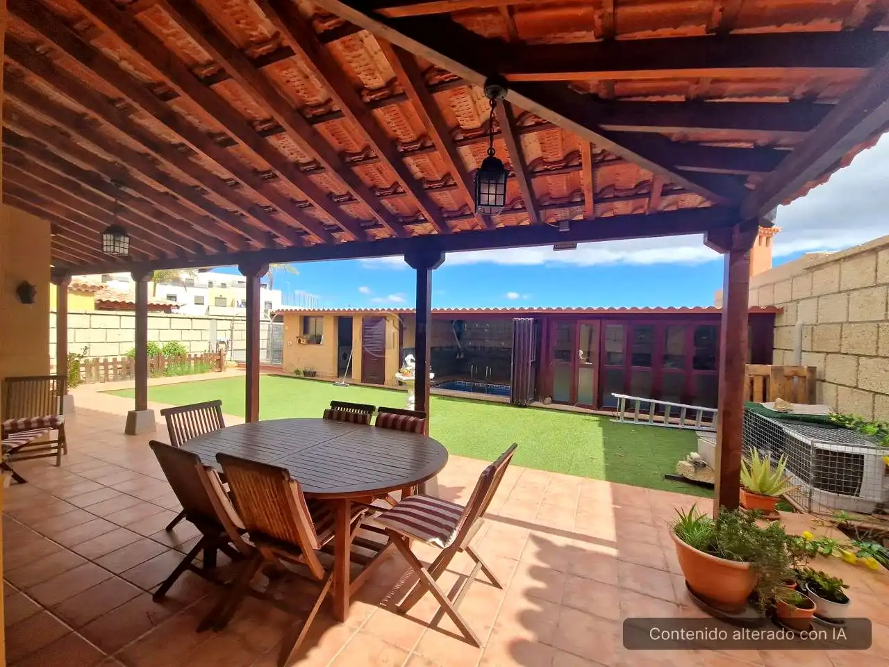 Terraza de Casa o chalet en venta en Arona con Terraza, Piscina y Amueblado