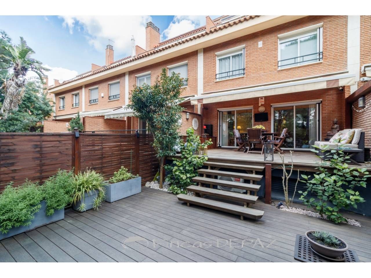 Terrace of Single-family semi-detached for sale in Gavà  with Air Conditioner, Heating and Private garden