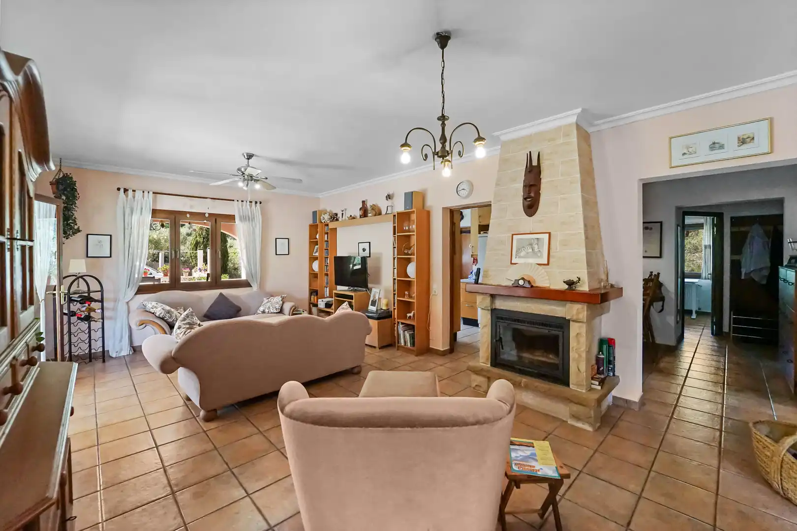 Living room of Houses for sale in Manacor  with Air Conditioner, Heating and Storage room