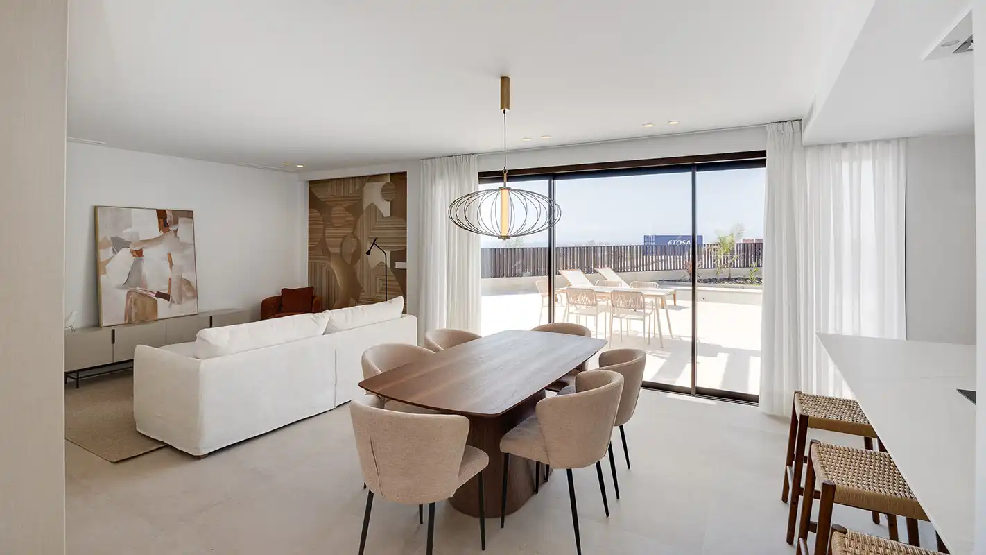 Comedor de Casa o chalet en venta en Mutxamel con Aire acondicionado, Calefacción y Jardín privado