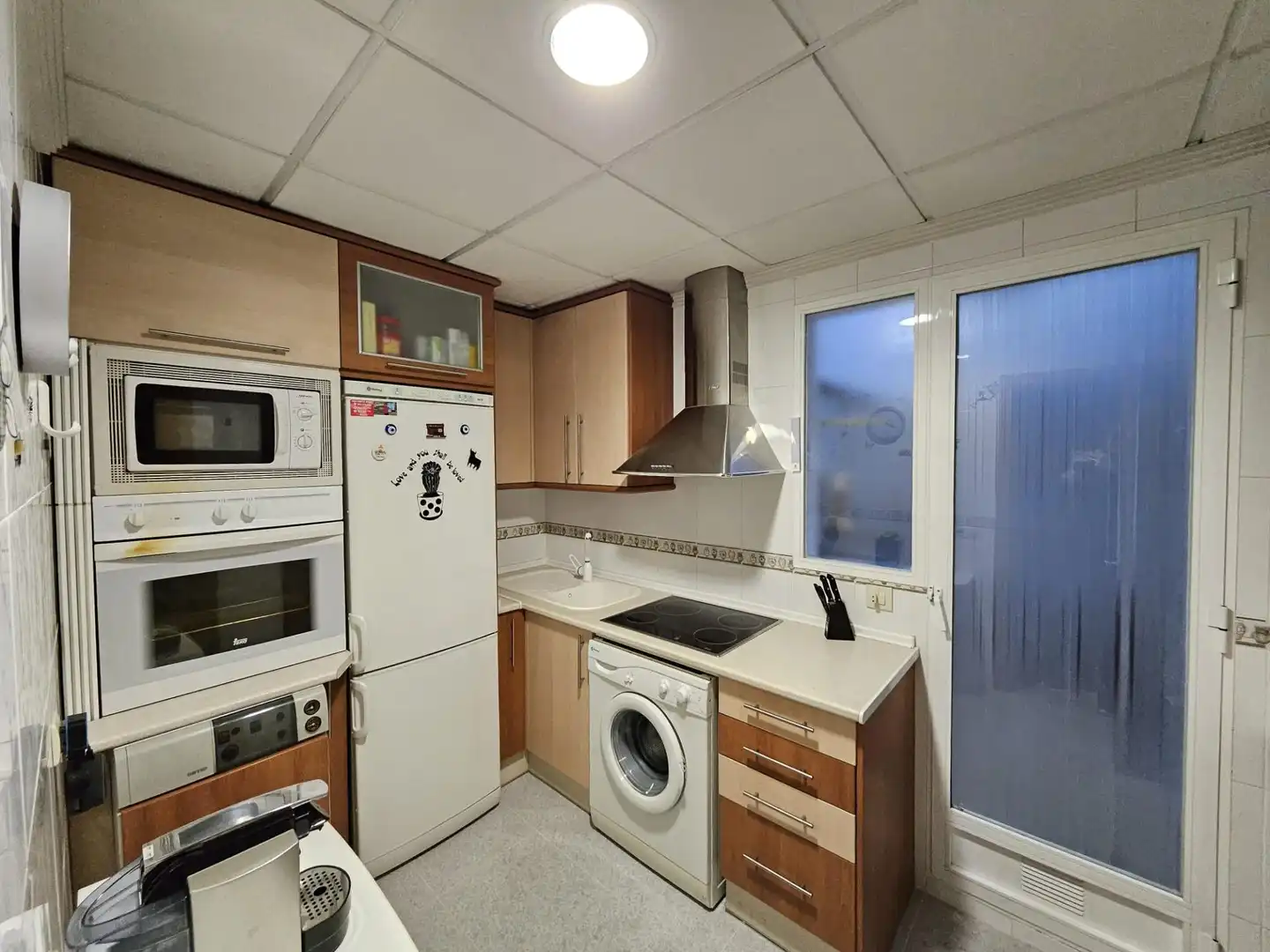 Cocina de Apartamento en venta en Chinchilla de Monte-Aragón con Calefacción y Balcón