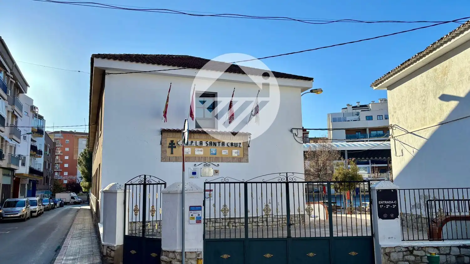 Vista exterior de Pis en venda en Caravaca de la Cruz amb Aire condicionat i Terrassa