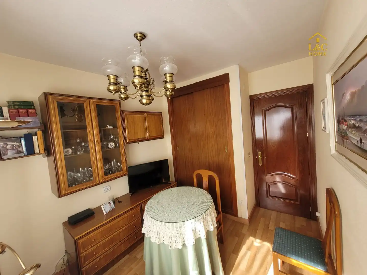Sala de estar de Piso en venta en Madrid con Calefacción, Terraza y Amueblado