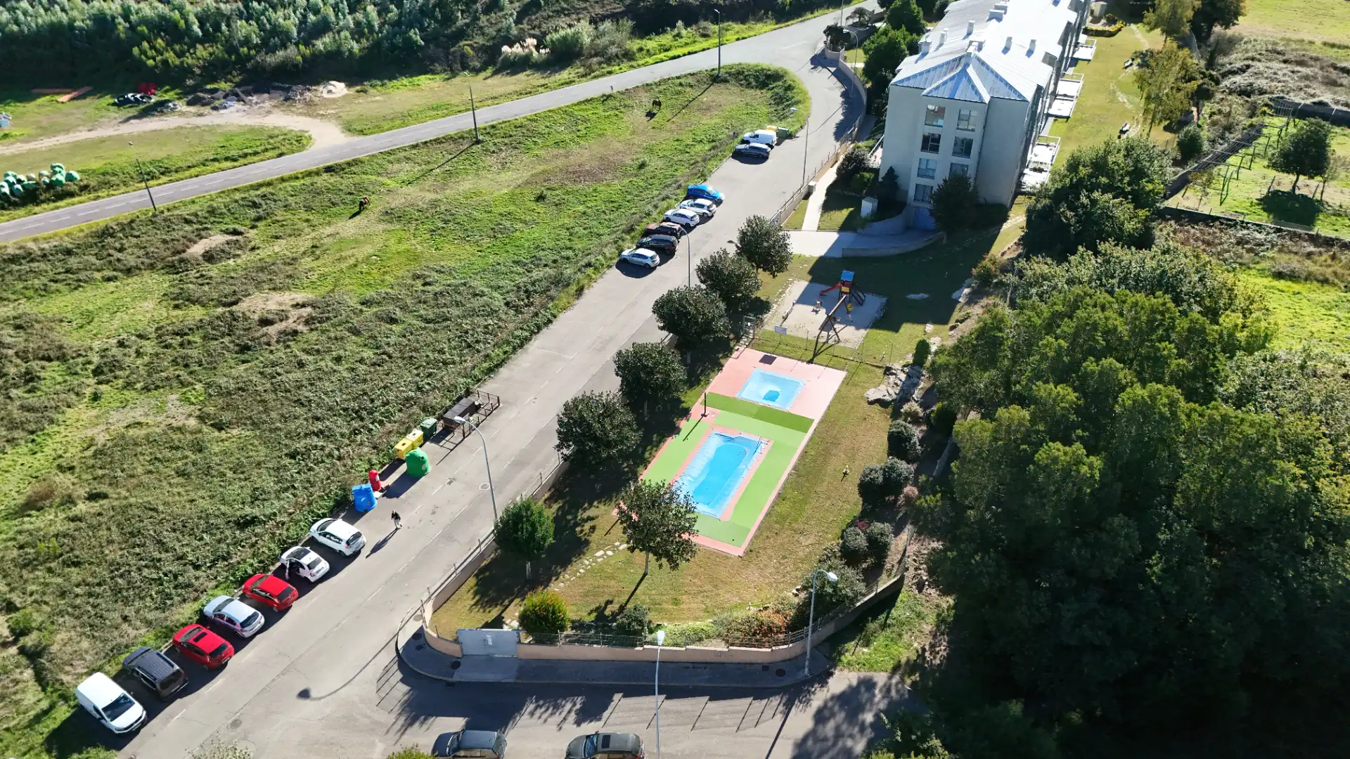 Piscina de Piso en venta en Rianxo, A Coruña