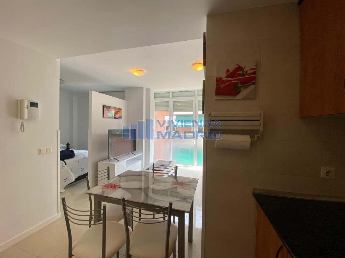 Vista exterior de Piso en venta en  Madrid Capital con Trastero