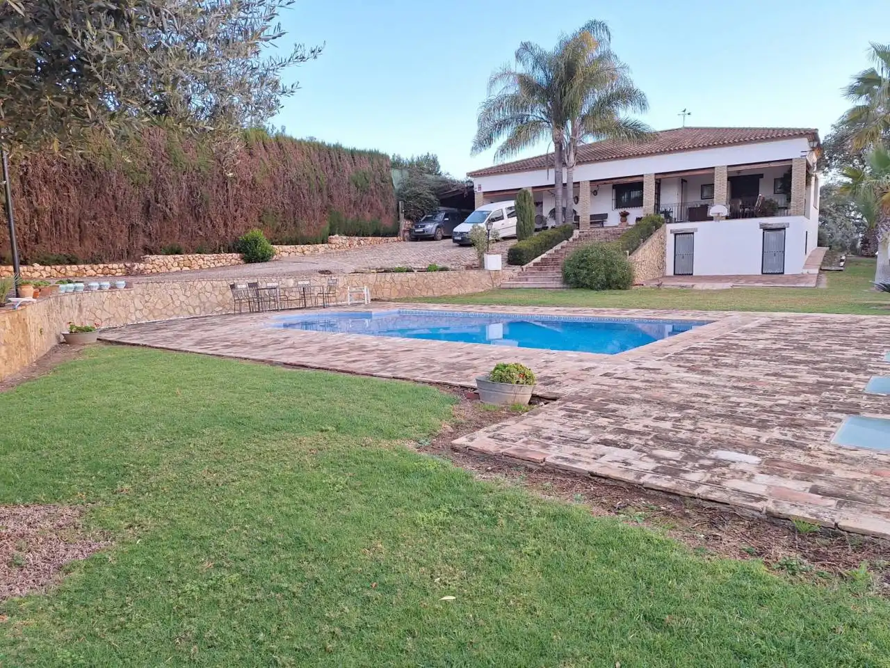 Piscina de Casa o xalet en venda en Hornachuelos amb Jardí privat, Terrassa i Piscina