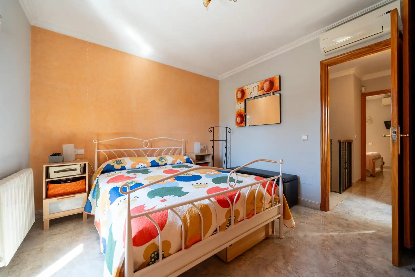 Dormitori de Casa adosada en venda en  Palma de Mallorca amb Aire condicionat, Calefacció i Terrassa