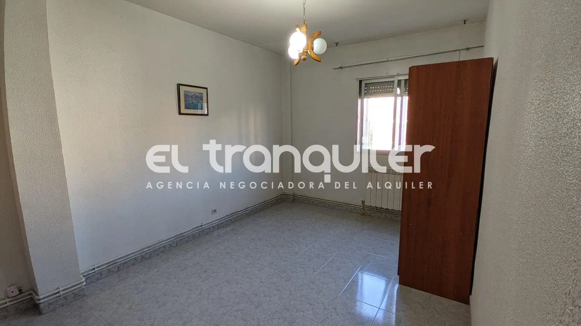 Sala d'estar de Pis de lloguer en Madrid amb Terrassa i Moblat