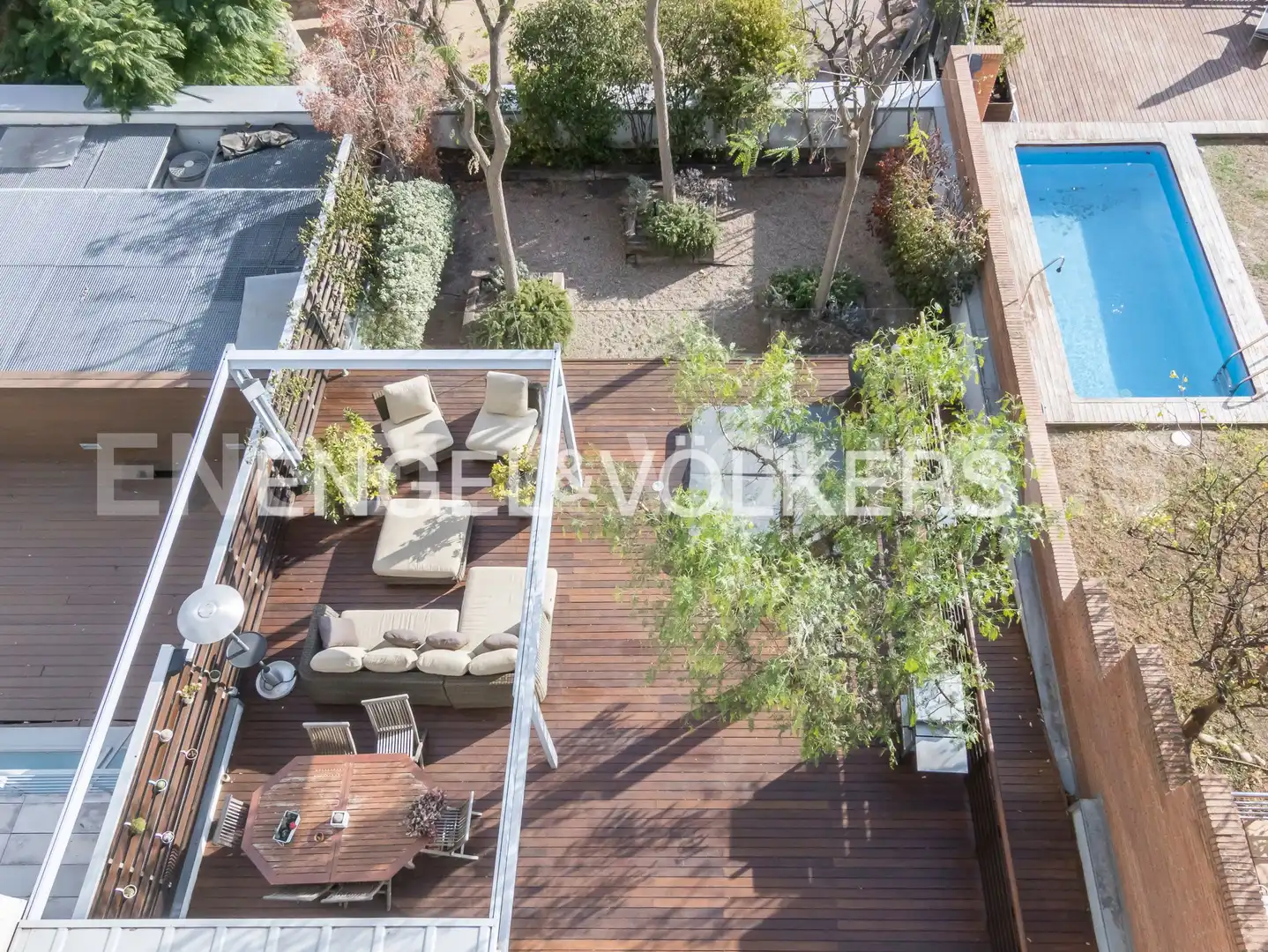 Terraza de Casa adosada en venta en Sarrià - Sant Gervasi