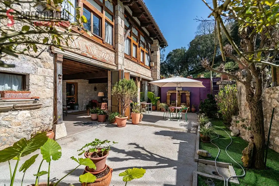 Terrassa de Finca rústica en venda en Val de San Vicente 