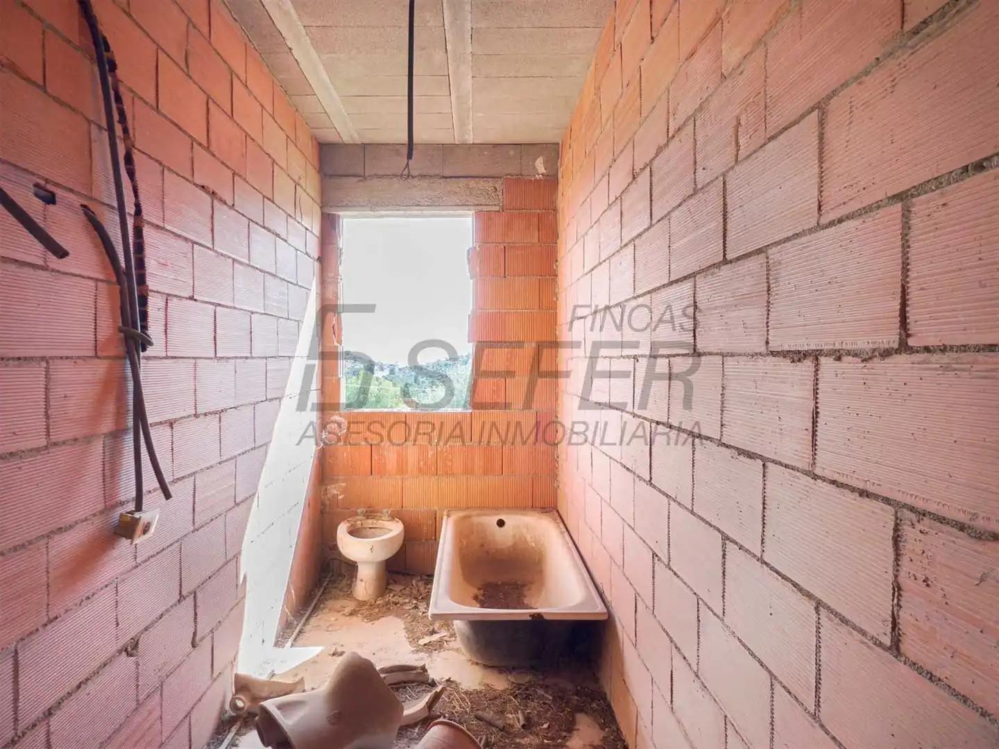 Baño de Finca rústica en venta en L'Alcora con Calefacción