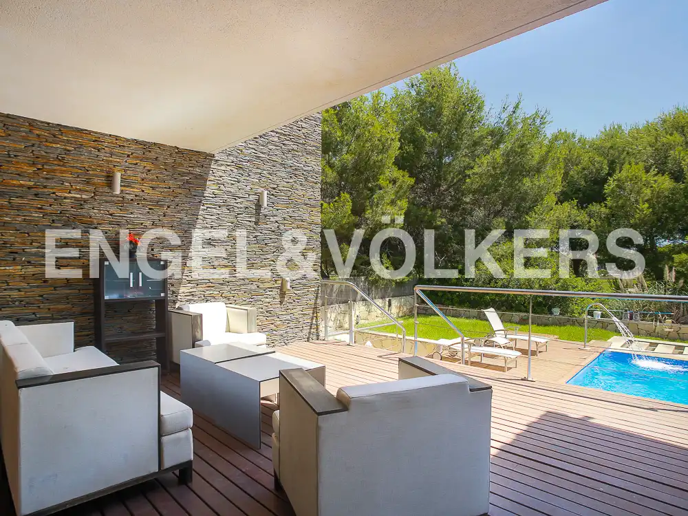 Terraza de Casa o chalet de alquiler en Bétera con Aire acondicionado, Calefacción y Jardín privado