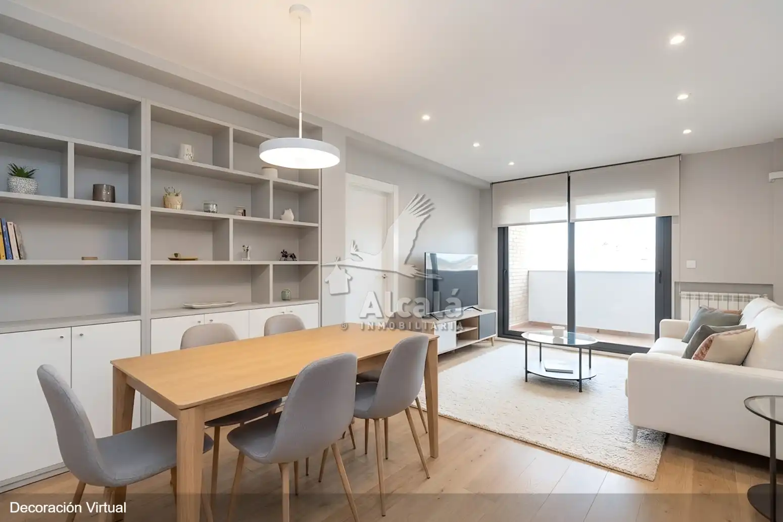Sala de estar de Piso en venta en Alcalá de Henares con Aire acondicionado, Calefacción y Parquet