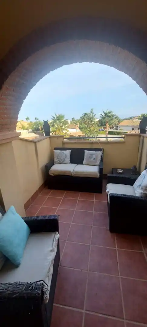 Terrassa de Finca rústica en venda en Fuente Álamo de Murcia amb Aire condicionat, Calefacció i Jardí privat