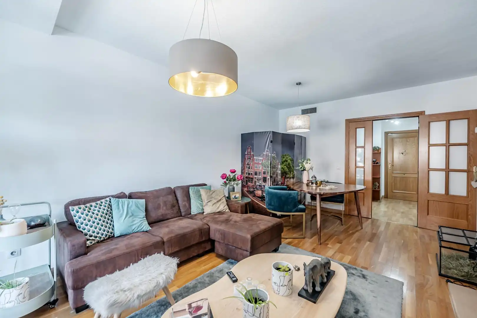 Sala de estar de Piso en venta en Arganda del Rey con Calefacción
