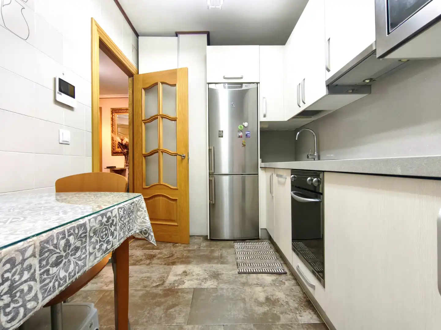 Kitchen of Flat for sale in  Logroño  with Heating, Parquet flooring and Terrace