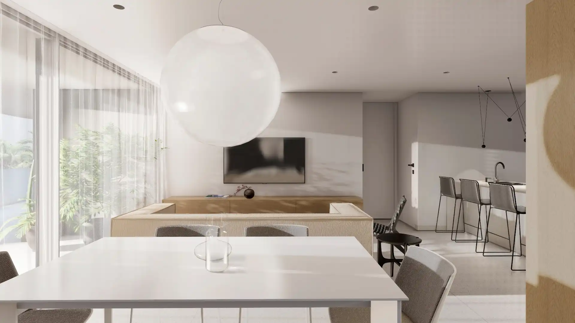 Sala de estar de Apartamento en venta en Guardamar del Segura con Calefacción, Terraza y Trastero