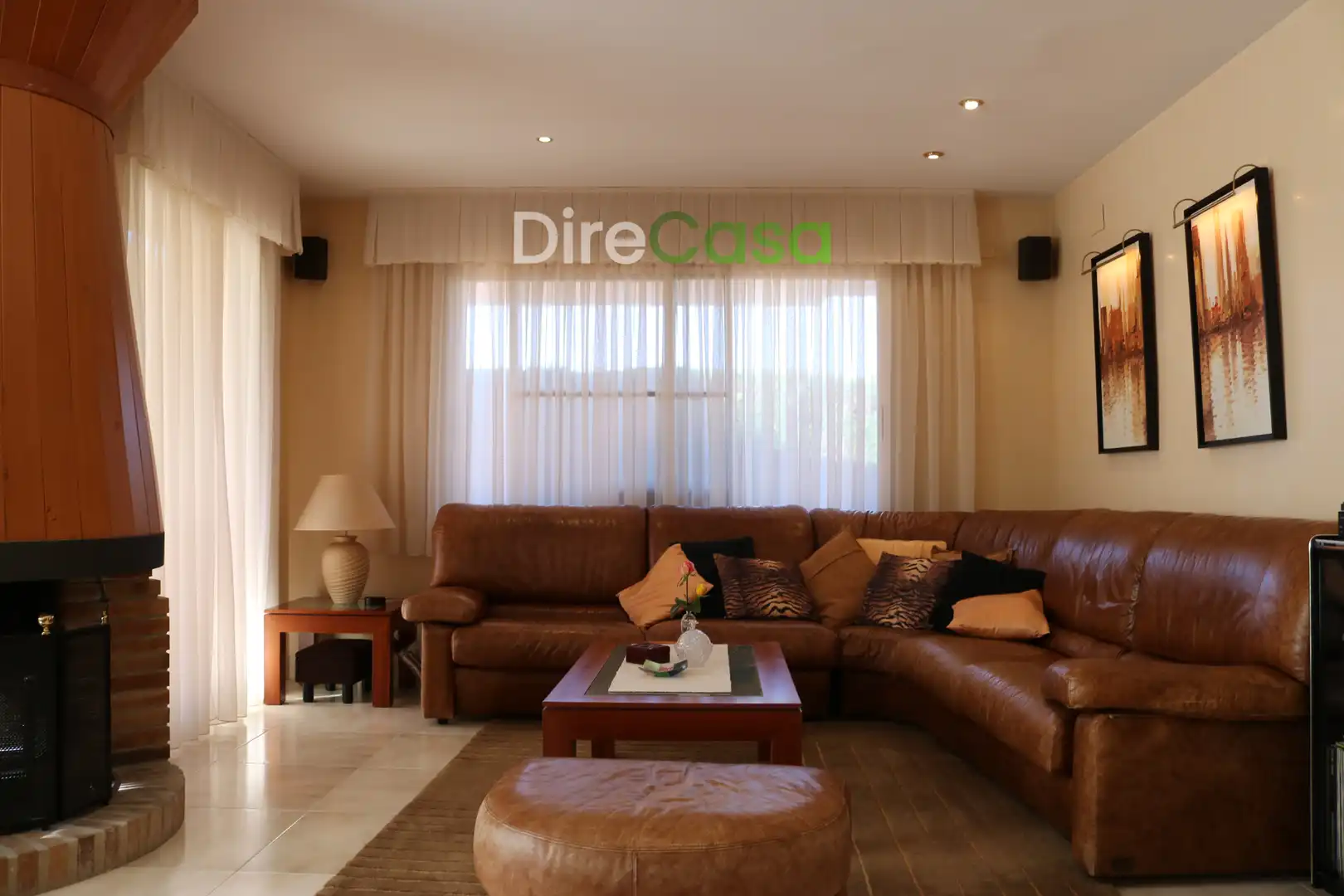 Sala de estar de Casa o chalet en venta en Móra d'Ebre con Aire acondicionado, Calefacción y Jardín privado